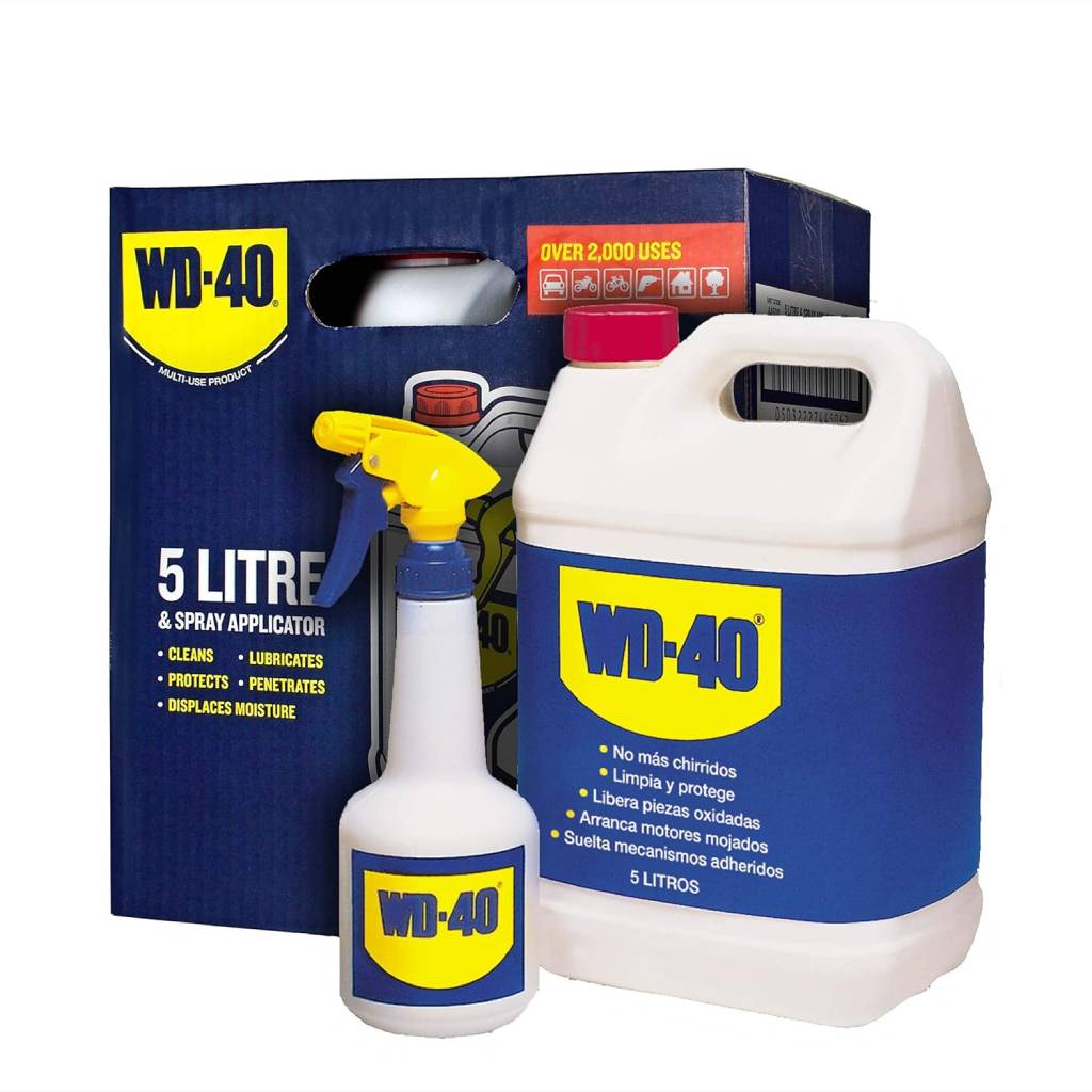 WD 40 Multi Use Product 5L With Spray Bottle Go Ocean WD 40 Multi Use Product 5L With Spray Bottle Go Ocean